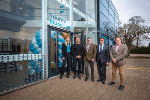 The opening of the Cambridge Genomics facility.